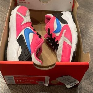 Nike Kids LD Victory Sneakers - Pink, Blue, and Black